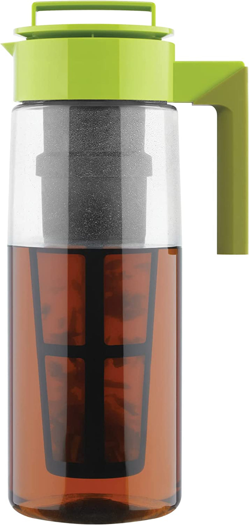 Takeya Iced Tea Maker with Patented Flash Chill Technology Made in USA, 1 Quart, Avocado