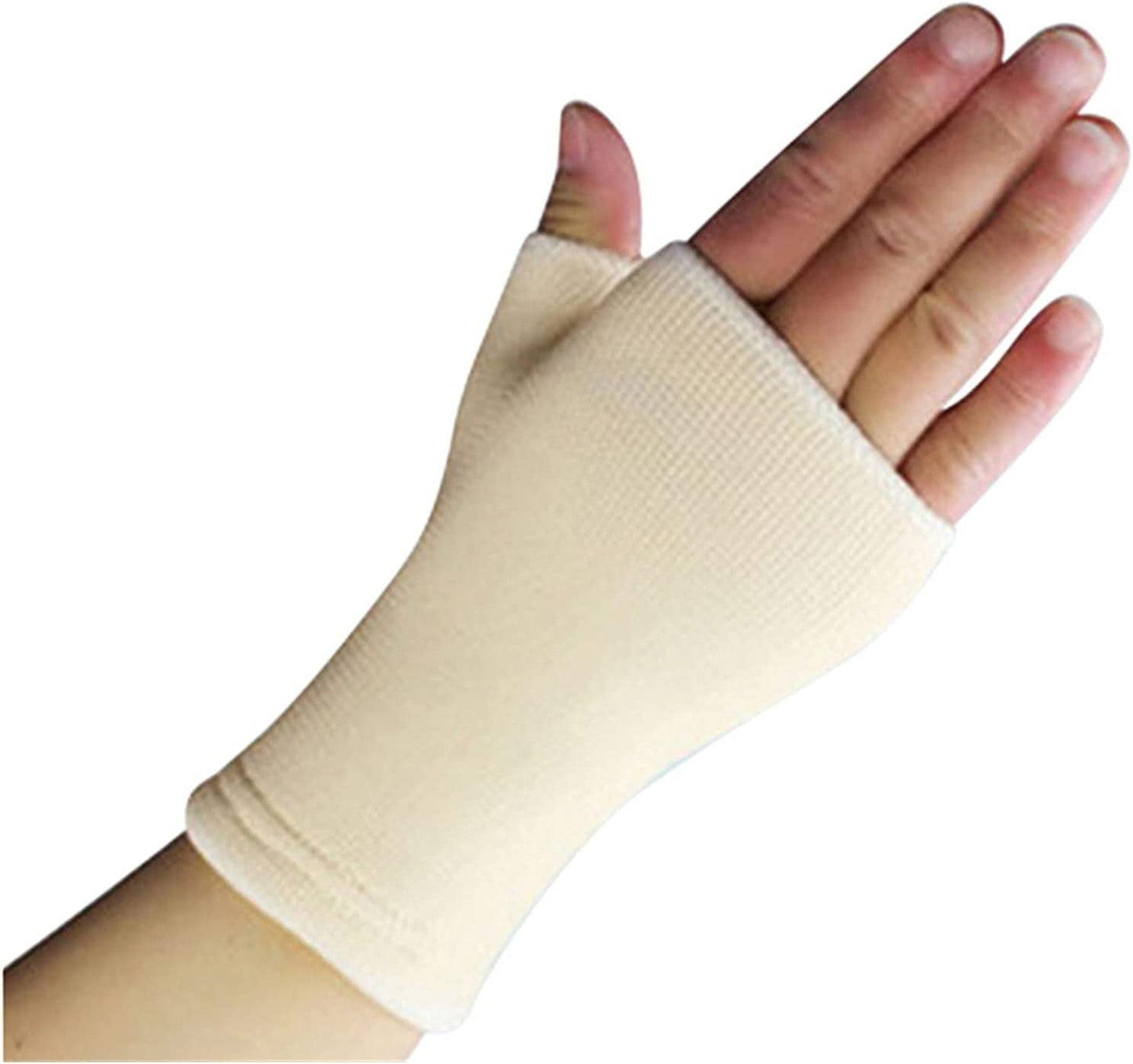 ZEMIN 1Pair Ultrathin Ventilate Wrist Guard Arthritis Brace Sleeve Support Glove Elastic Palm Hand Wrist Supports (Color : Black)