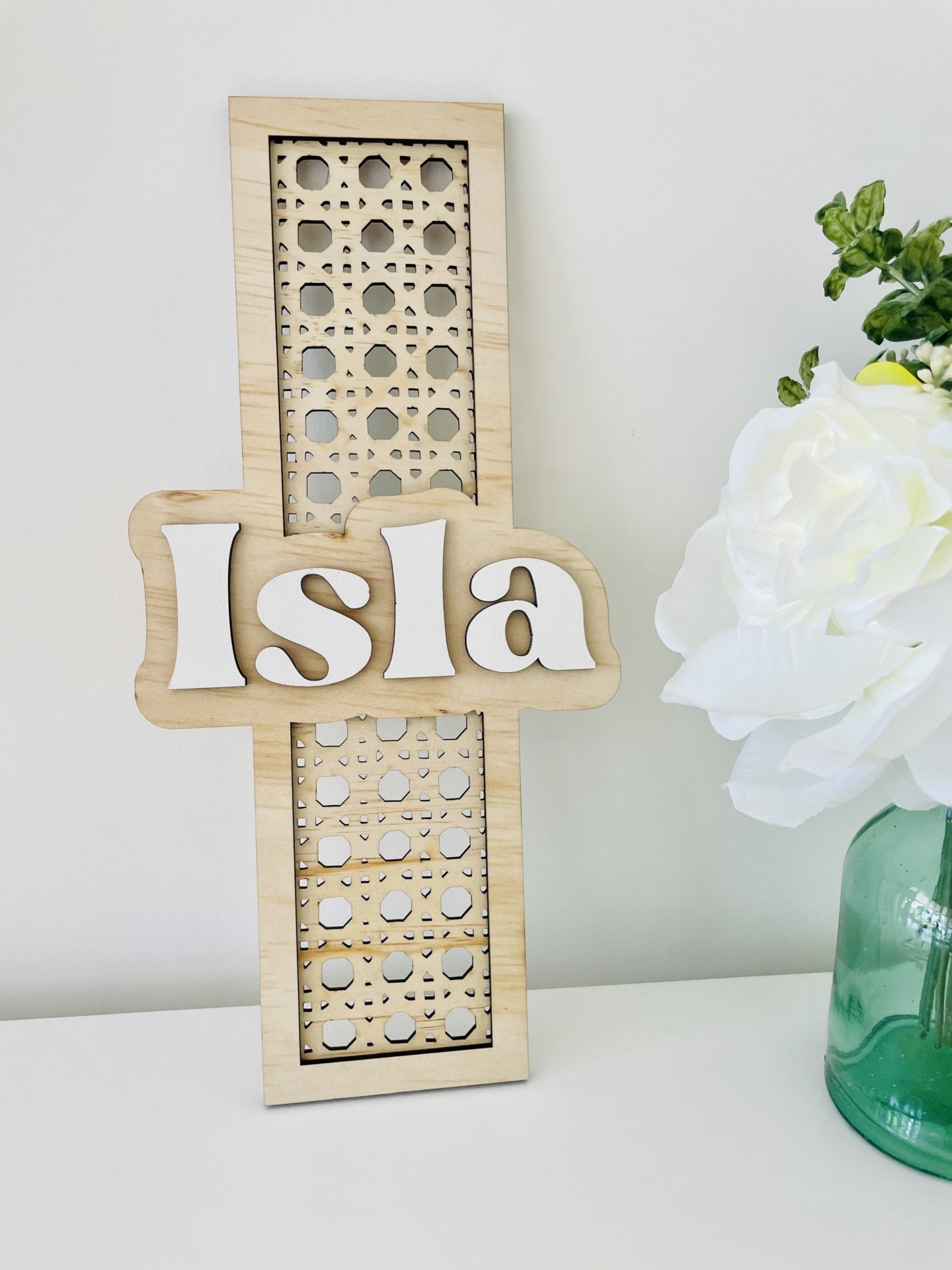Timber Tinkers - Rattan Letter Name