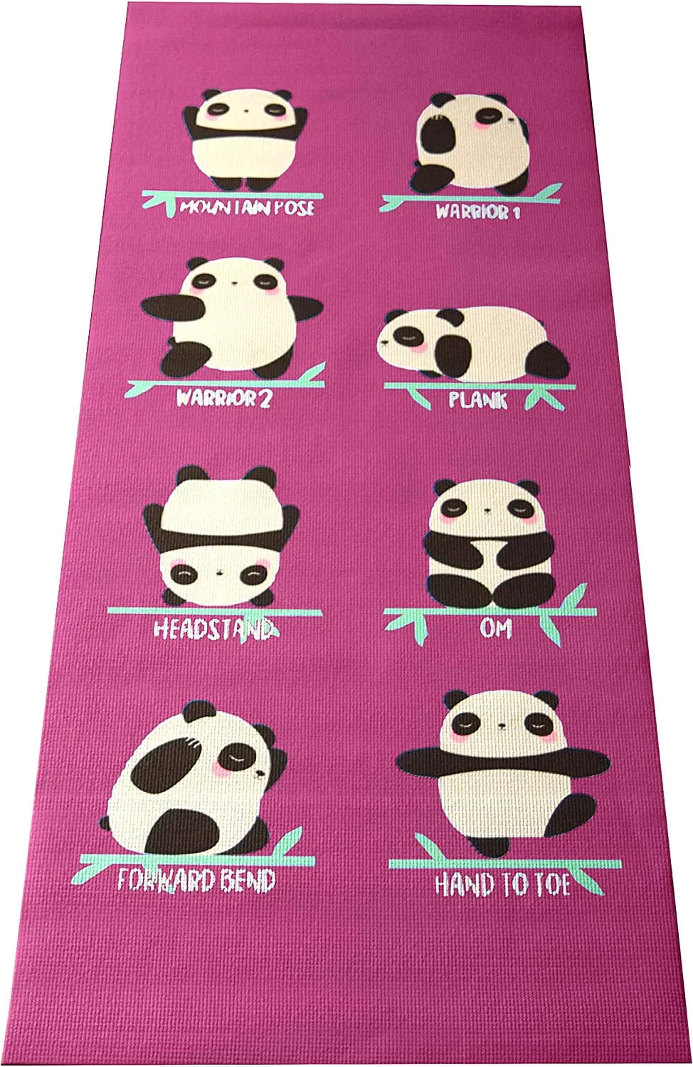 Bean Products Yoga Mats | Adult and Kid Sizes | Non Skid, Non Slip, Eco Friendly Mats