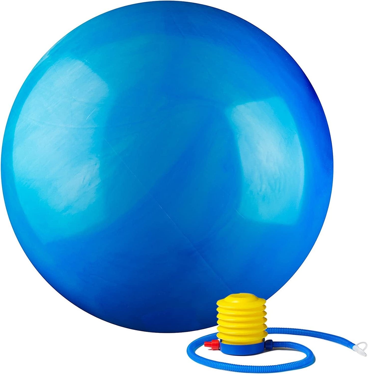 Black Mountain Products 2000Lbs Static Strength Multi Colored Stability Ball