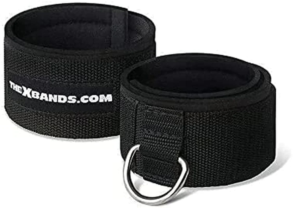 The X Bands - Cable Attachments for Gym - Gym Equipment Accessories - Home Fitness Equipment - Cable Machine Attachments - Crossfit Equipment for Home Gym Handles - Cable Pulley Workout Equipment Gym