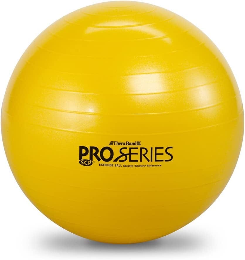 THERABAND Exercise and Stability Ball for Improved Posture, Balance, Core Fitness, Coordination, Rehab