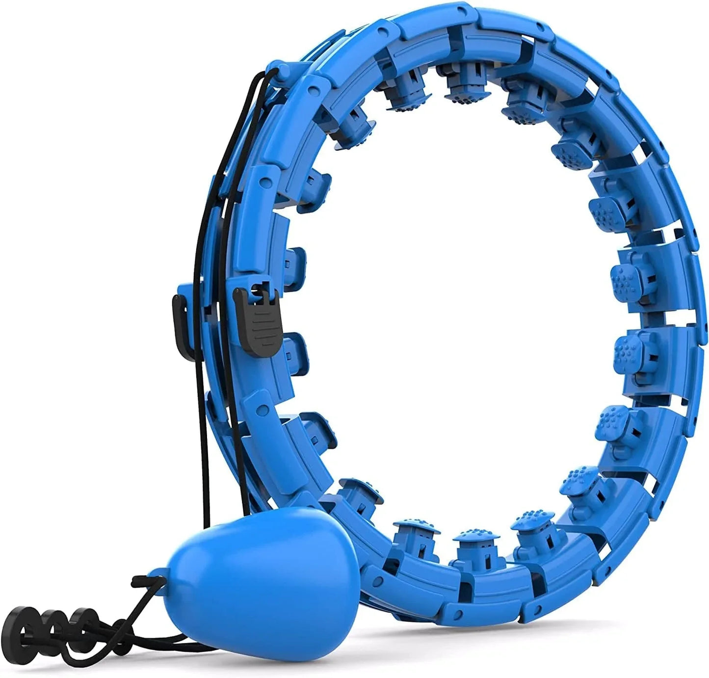 TOMOIN Hula Hoops for Adults Weight Loss,Smart Weighted Hoola Hoops for Adults & Kids Weight Loss, 24 Detachable Knots Non-Falling Smart Hoola Hoops