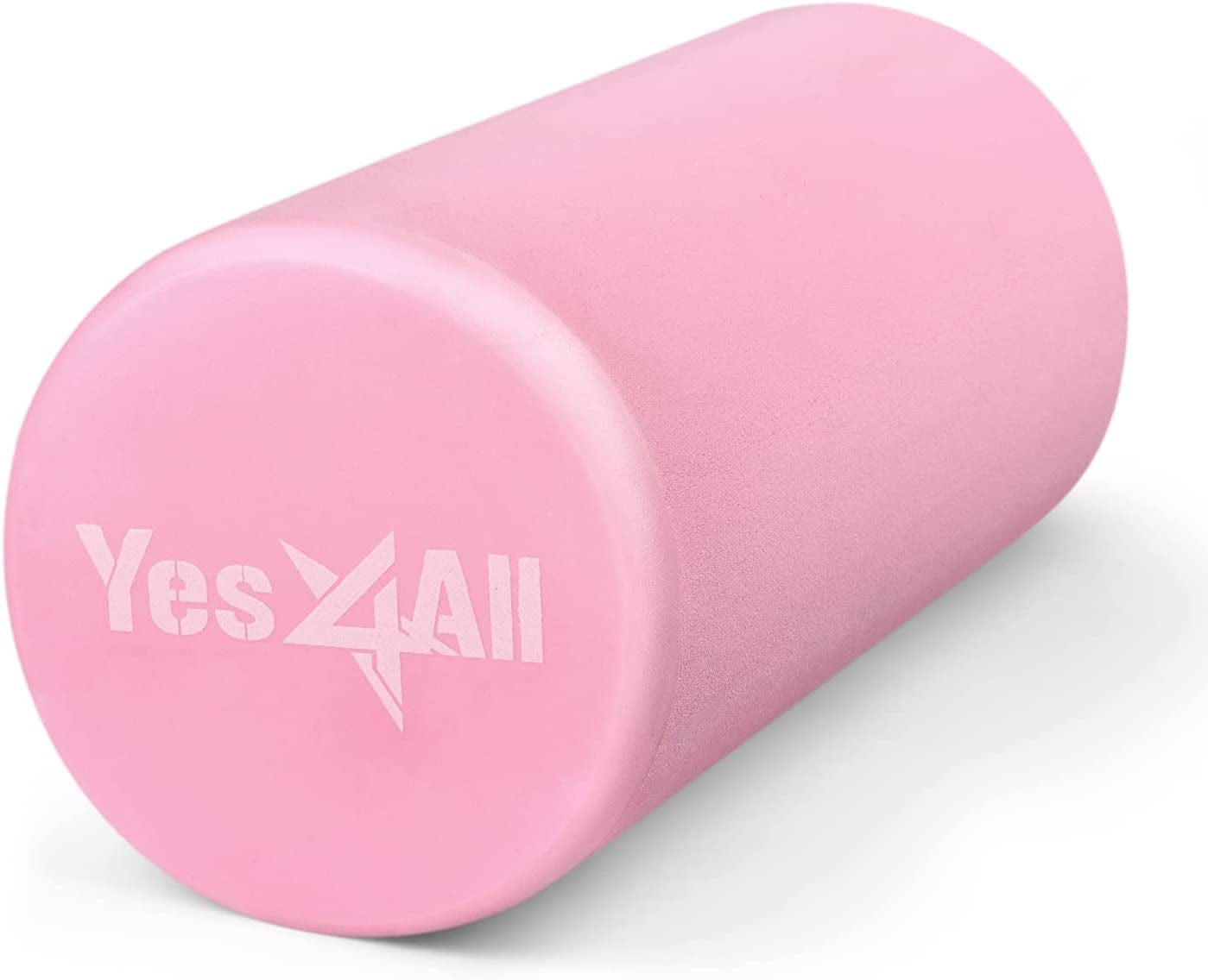 Yes4All Medium-Density round EVA Foam Roller 12", 18", 24", 36" for Back, Legs, Exercise, Deep Tissue, Physical Activities and Muscle Massage