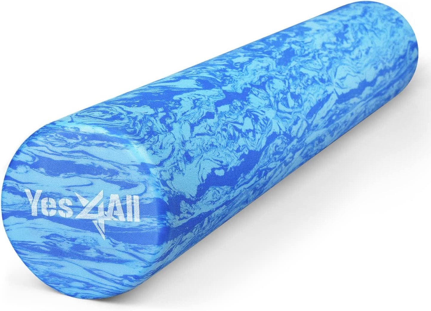 Yes4All Medium-Density round EVA Foam Roller 12", 18", 24", 36" for Back, Legs, Exercise, Deep Tissue, Physical Activities and Muscle Massage
