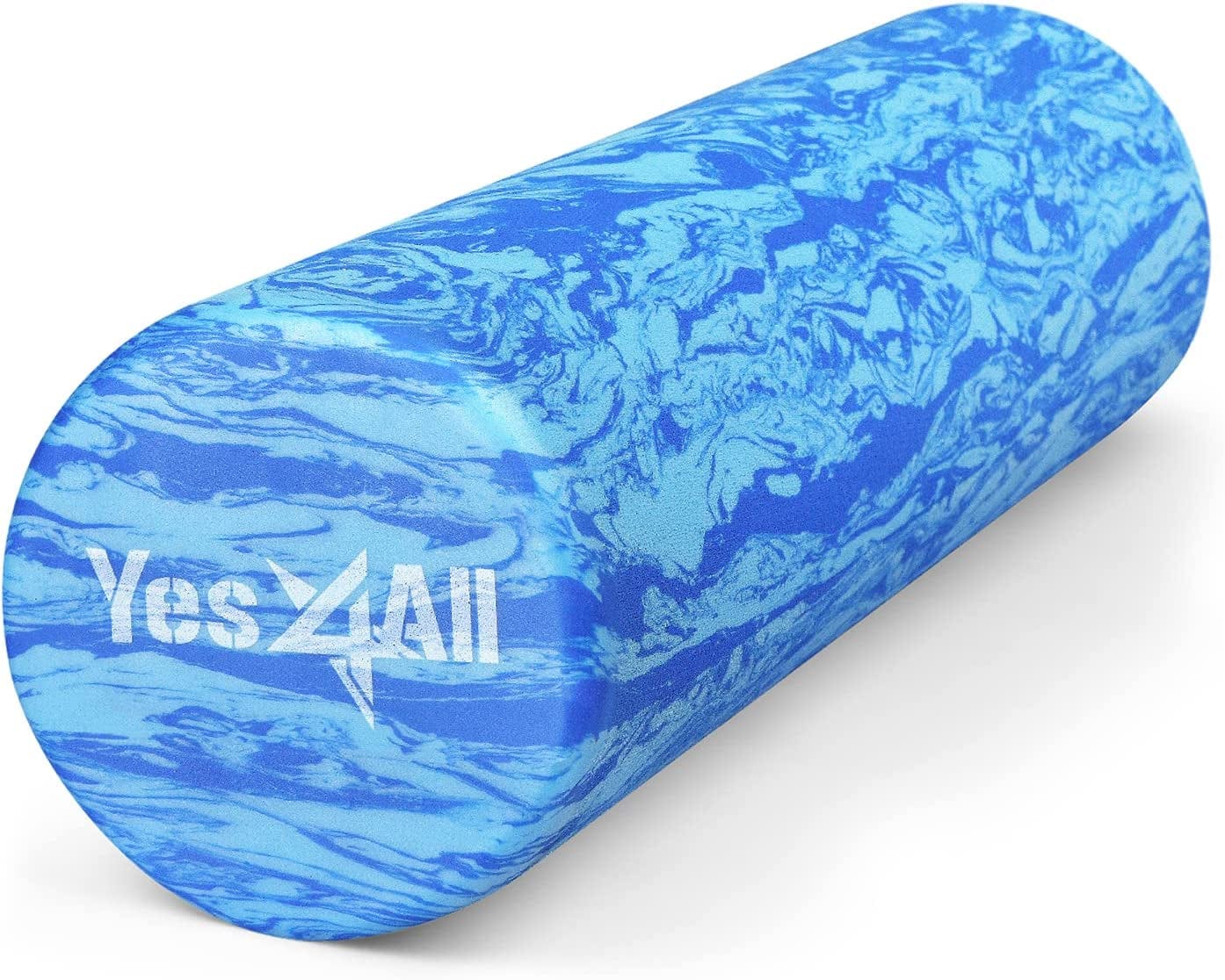 Yes4All Medium-Density round EVA Foam Roller 12", 18", 24", 36" for Back, Legs, Exercise, Deep Tissue, Physical Activities and Muscle Massage
