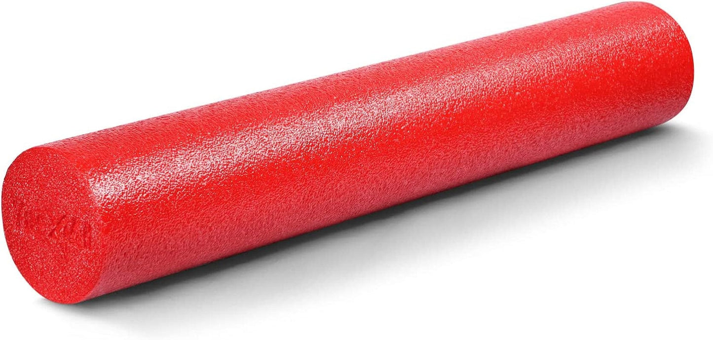 Yes4All Soft-Density round PE and Two-Layer Foam Roller 12", 18", 24", 36" for Back, Legs, Exercise, Deep Tissue and Muscle Massage