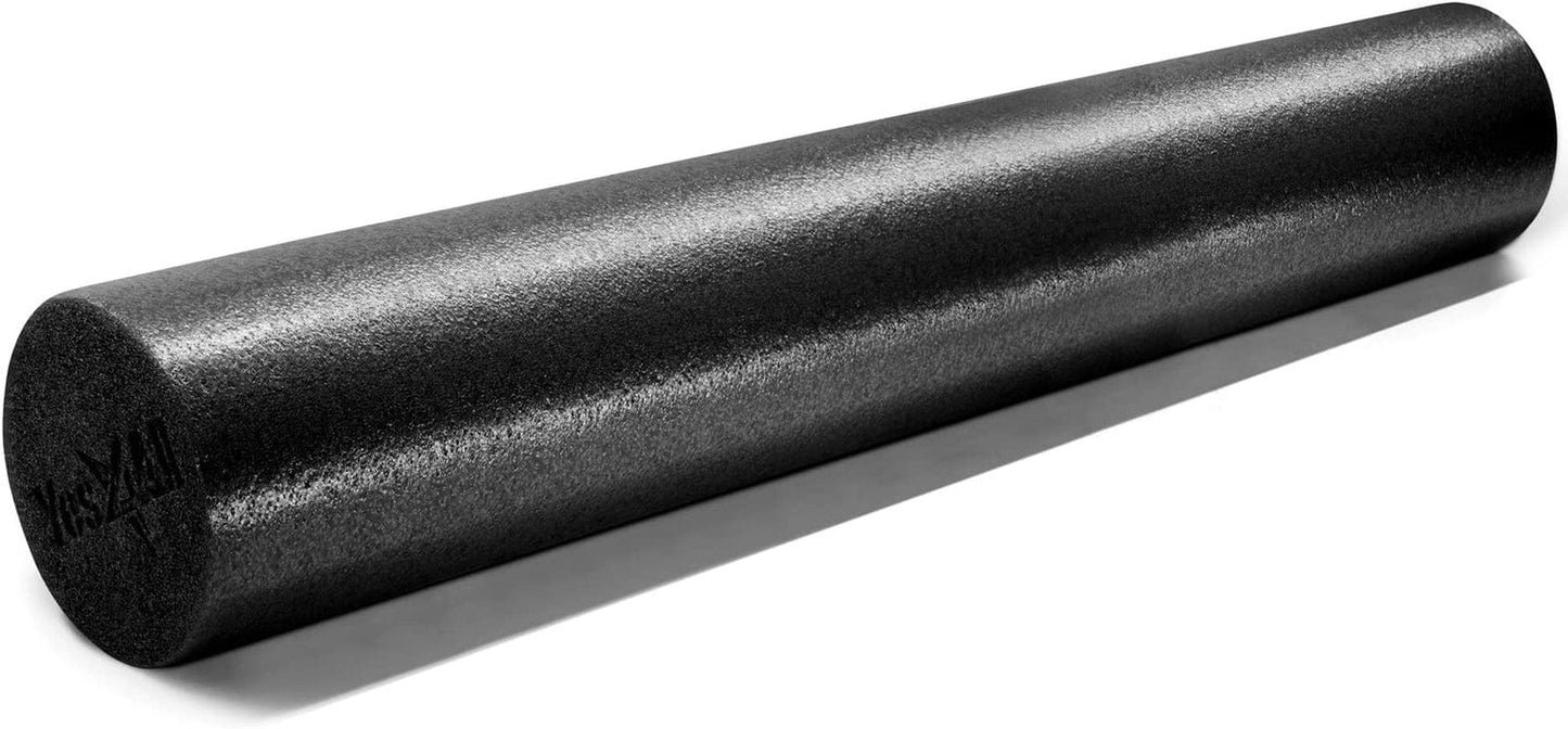 Yes4All Soft-Density round PE and Two-Layer Foam Roller 12", 18", 24", 36" for Back, Legs, Exercise, Deep Tissue and Muscle Massage