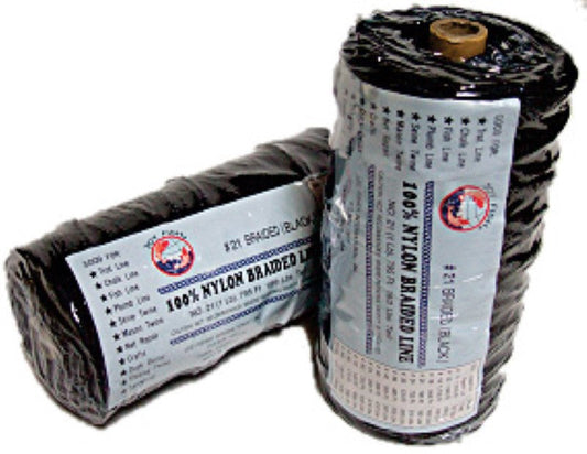 Black 700ft 150 Test Lee Fisher Size 24 1Lbs Braided Twine