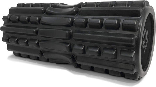 321 STRONG Foam Roller - Extra Firm High Density Deep Tissue Massager with Spinal Channel