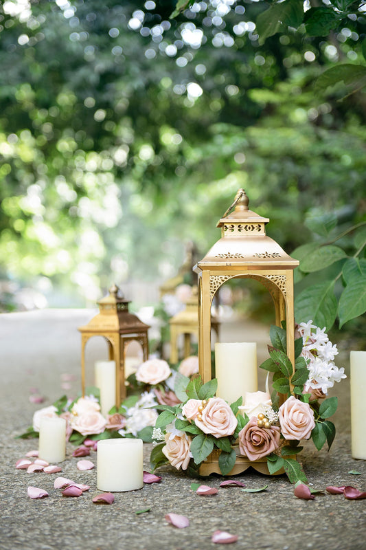 2ft Flower Garlands in Blush & Cream | Clearance