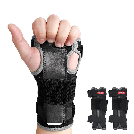 Wrist Support Hand Brace Carpal Tunnel Splint-Arthritis Protector Glove Relieve by BLUE ELF for Forearm or Wrist Tendonitis Pain Treatment