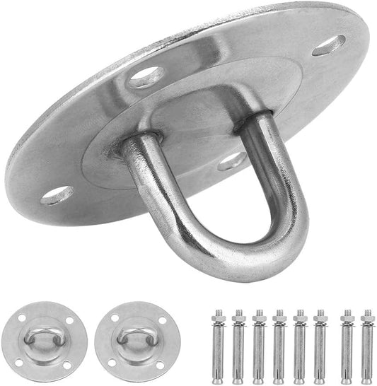 Aoutecen Gymnastic Rings, Suspension Trainer Portable Easy to Install Sturdy for Yoga Studio for Room for Fitness People