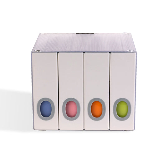 Atlantic Office Disc Album Cube- White