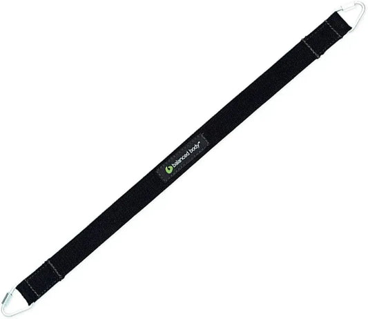 Balanced Body Allegro Reformer Foot Strap, Cotton Pilates Cable Machine Attachment, Shoe or Foot Holder, Long, 28.5 Inches