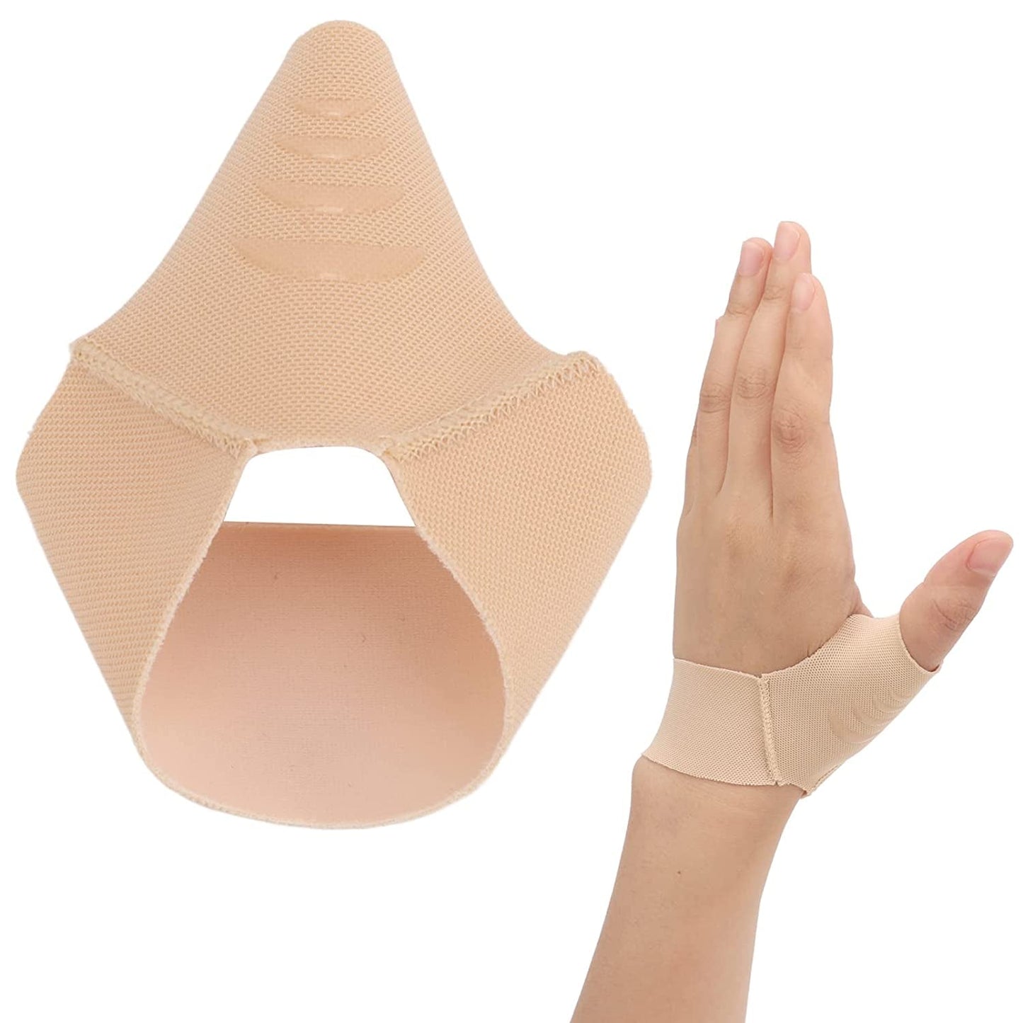 Thumb Brace,Elastic Thumb Support Brace Thumb Compression Arthritis Gloves Thumb Support for Joint Pain Tendonitis Sprain(L)