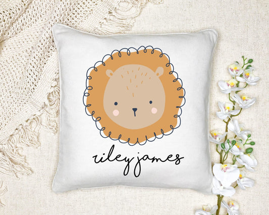 Timber Tinkers - Personalised Pillow Case | Lion
