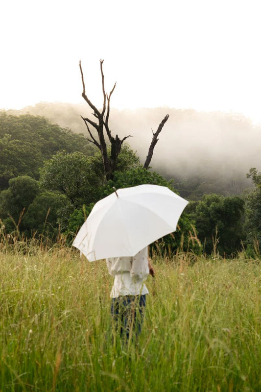 The Rain Umbrella Home Decor Business & Pleasure Co. White