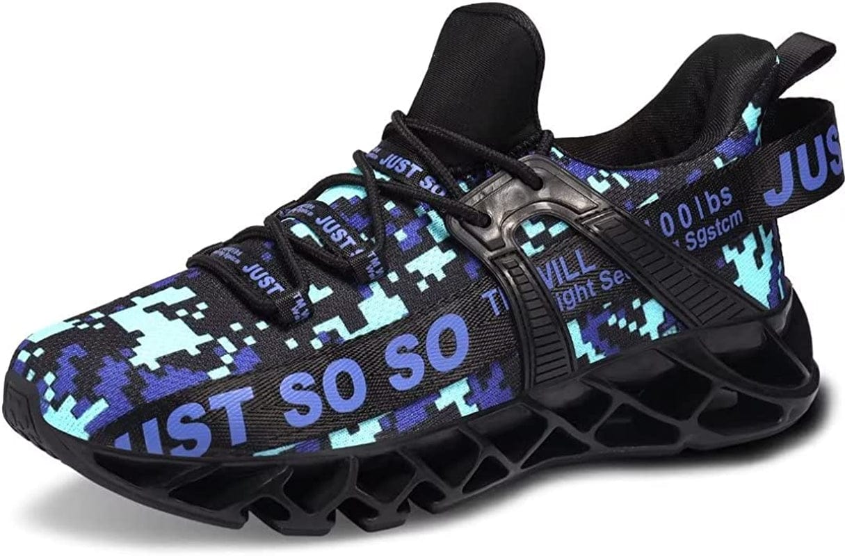 UMYOGO Mens Athletic Walking Blade Running Tennis Shoes Fashion Sneakers