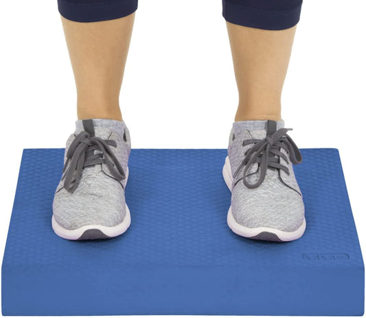 Vive Balance Pad - Foam Large Yoga Mat Trainer for Physical Therapy, Stability Workout, Knee and Ankle Exercise, Strength Training, Rehab - Chair Cushion for Adults, Kids, and Travel