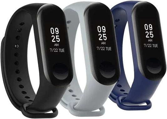 Ybludiy Mi Band 4 Strap,Soft Bands for Xiaomi Mi Band 4 Strap/Xiaomi Mi Band 3 Strap,Colorful Wristbands Replacement Accessories Straps Bracelets for Mi Band 4 Strap