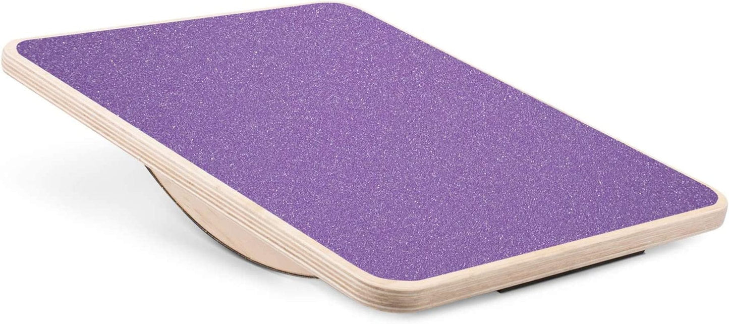 Yes4All Professional Rocker Balance Board for Physical Therapy - 17.5” Rocker Board, Rocker Wooden Balance Board for Standing Desk & Rehabilitation Exercises, Support up to 350Lbs