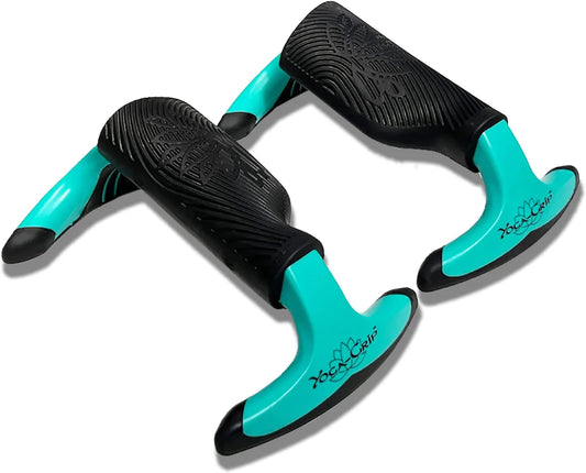 Yoga-Grip Wrist Alignment Yoga Blocks, Pilates Wrist Alignment, Yoga Wrist Support, Yoga Prop and Accessory, (Set of 2 and Instructions)