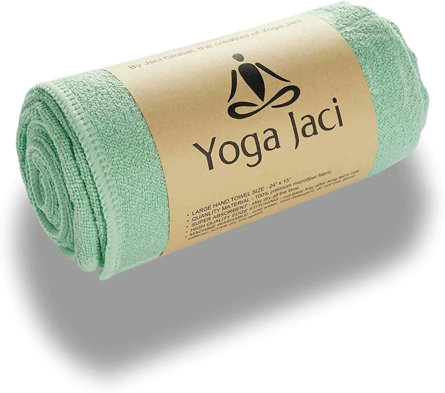Yoga Jaci Yoga Towel - Non Slip - Sweat Absorbent - Microfiber Soft Towels - for Hot Yoga, Pilates, Mat, Workout, Gym, Travel